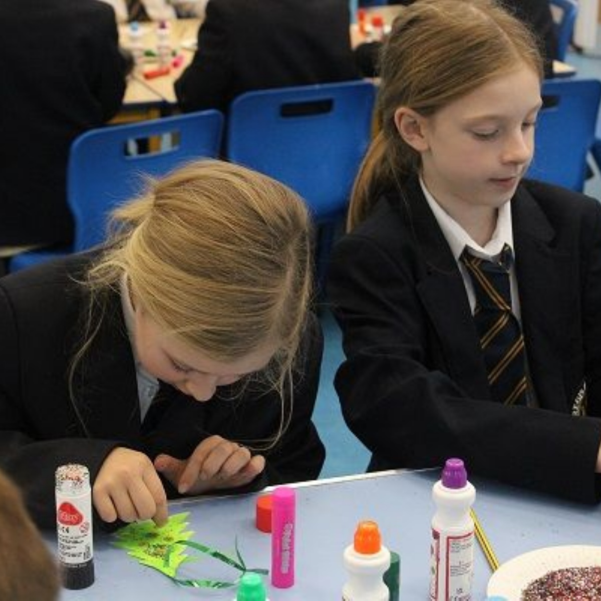 Regis Manor Primary School Tree decorations